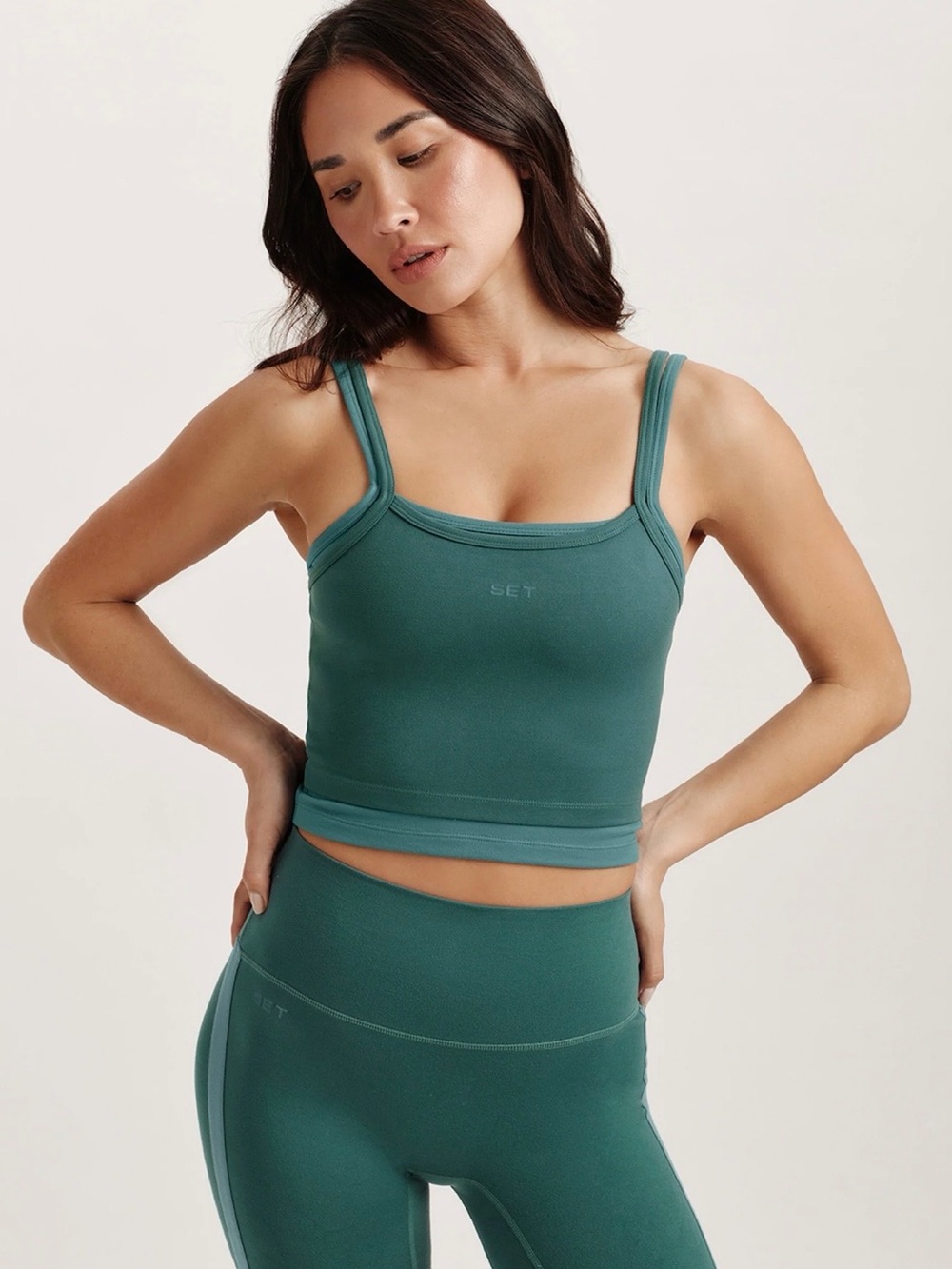 SET Active Cloud Layer Strappy Tank